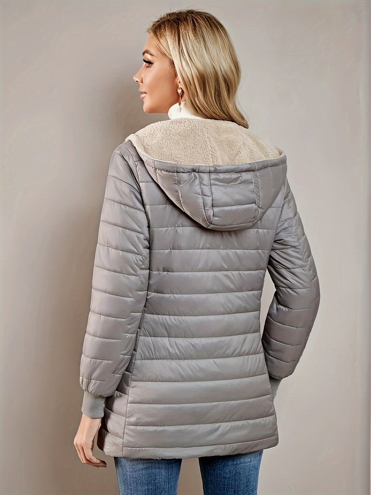 Isla | Women's Quilted Longline Coat for Winter