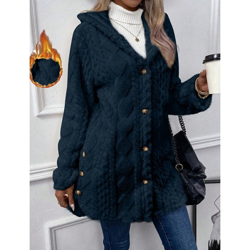 Winslet | Women's Cozy Hooded Jacket for Winter