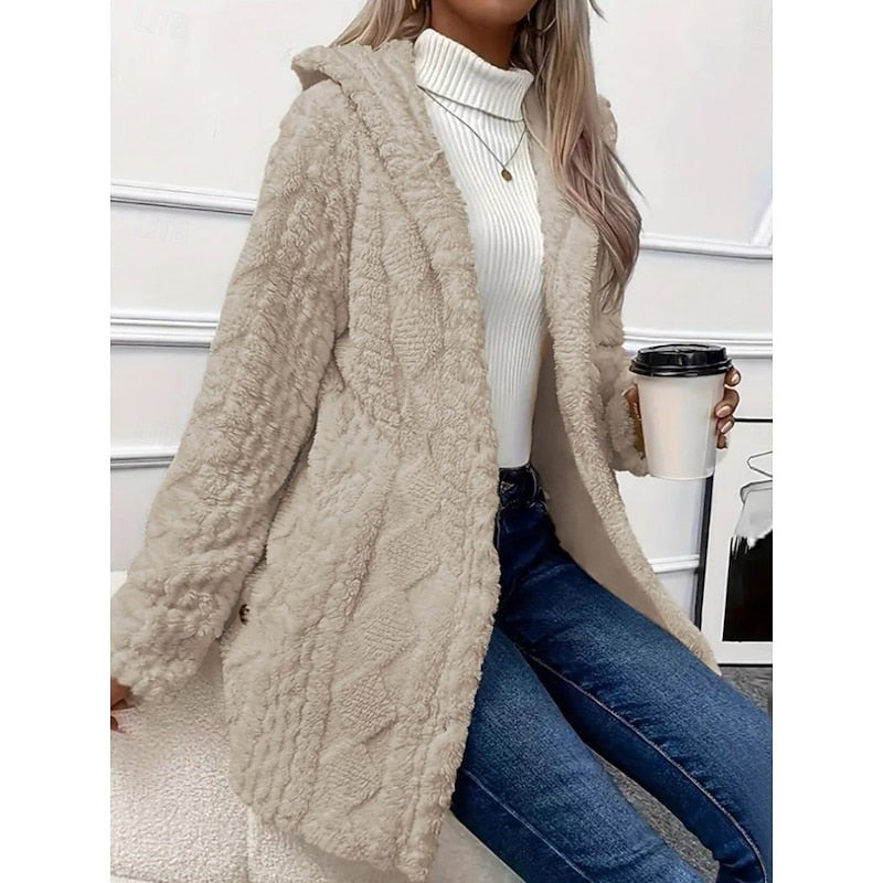 Winslet | Women's Cozy Hooded Jacket for Winter