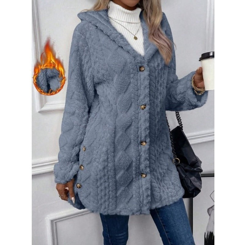 Winslet | Women's Cozy Hooded Jacket for Winter