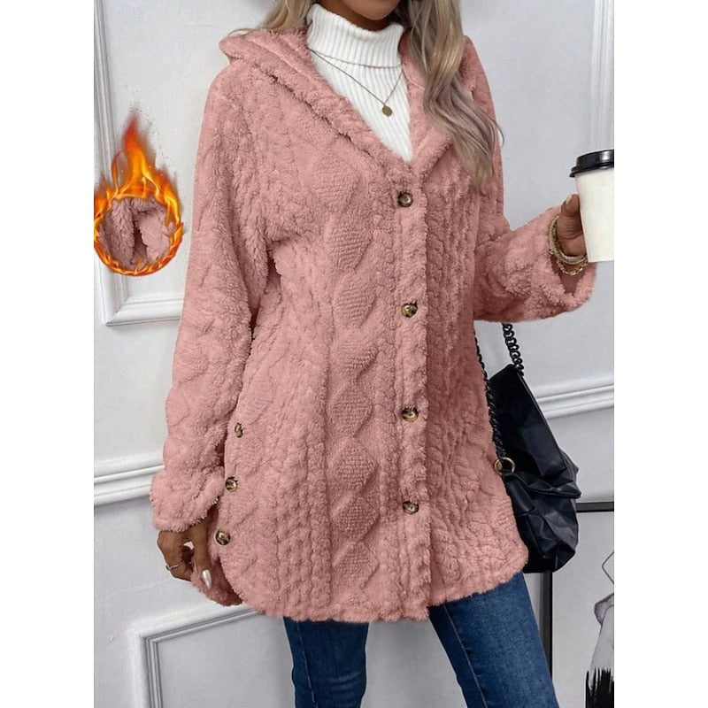 Winslet | Women's Cozy Hooded Jacket for Winter
