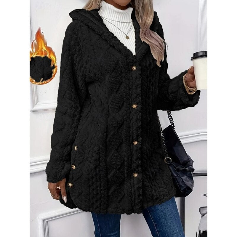 Winslet | Women's Cozy Hooded Jacket for Winter