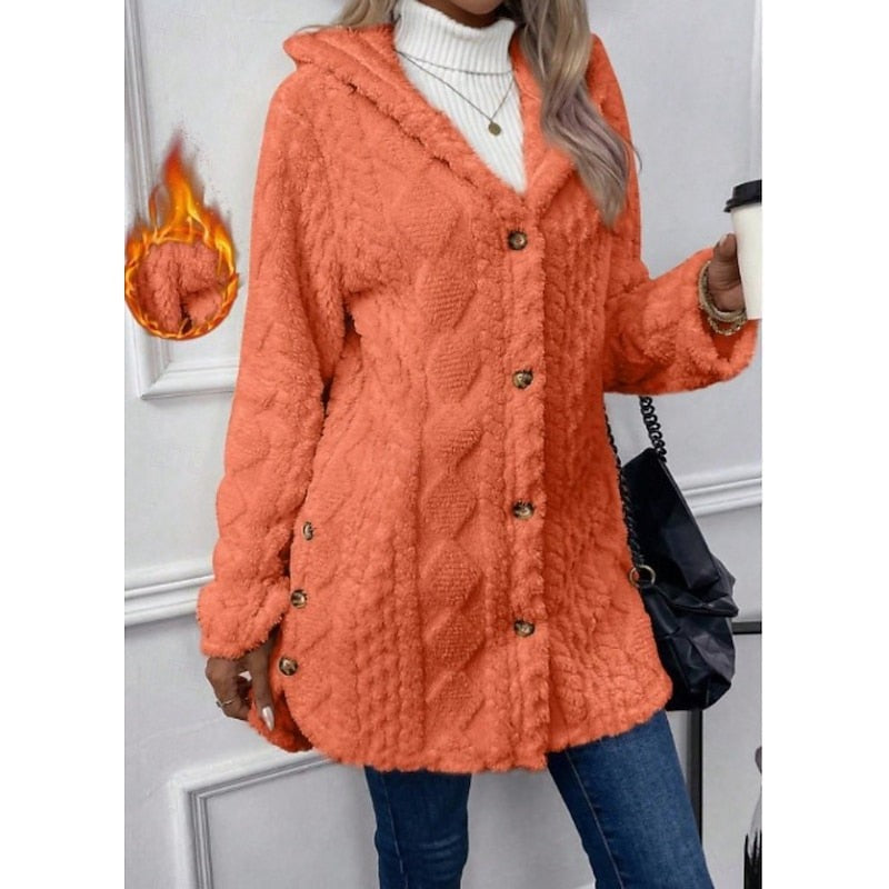 Winslet | Women's Cozy Hooded Jacket for Winter