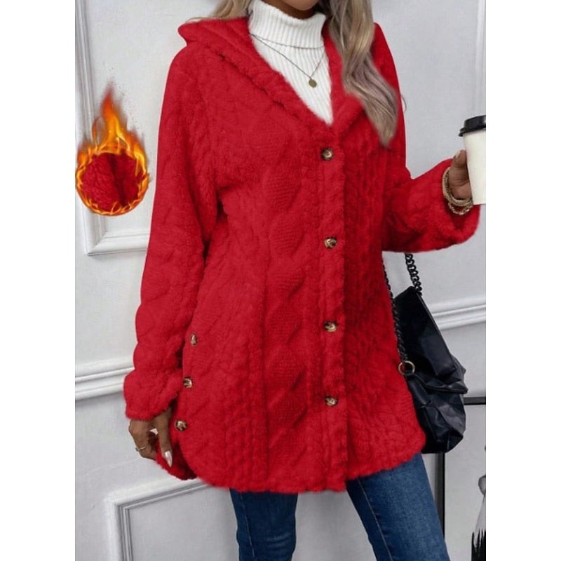 Winslet | Women's Cozy Hooded Jacket for Winter