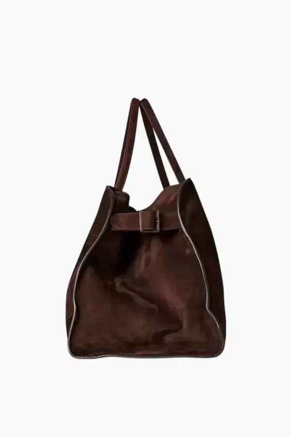 Josefina | Glazed Leather Work Tote Bag photo