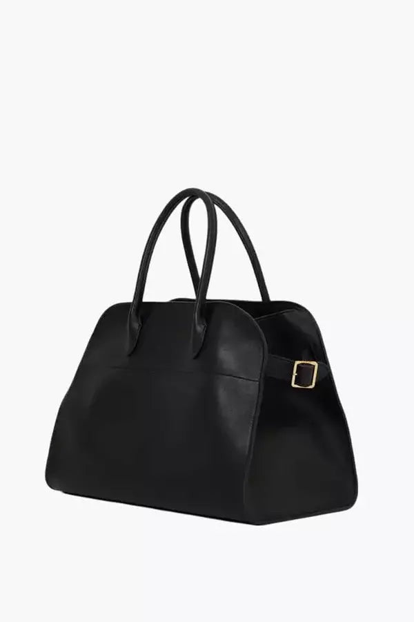 Josefina | Glazed Leather Work Tote Bag photo