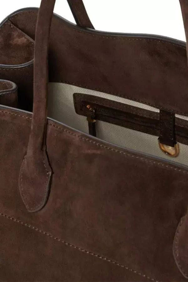 Josefina | Glazed Leather Work Tote Bag photo