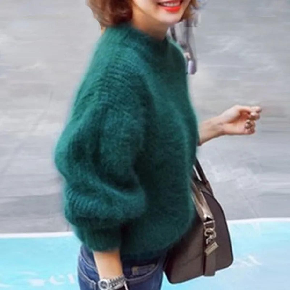 Juliet | Women's Soft High-Neck Sweater for Winter