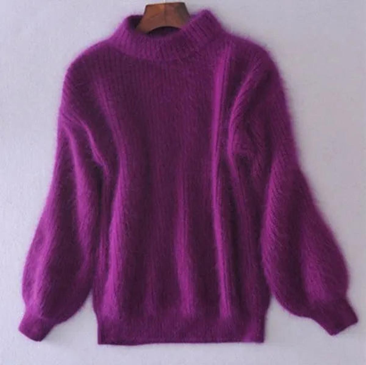 Juliet | Women's Soft High-Neck Sweater for Winter