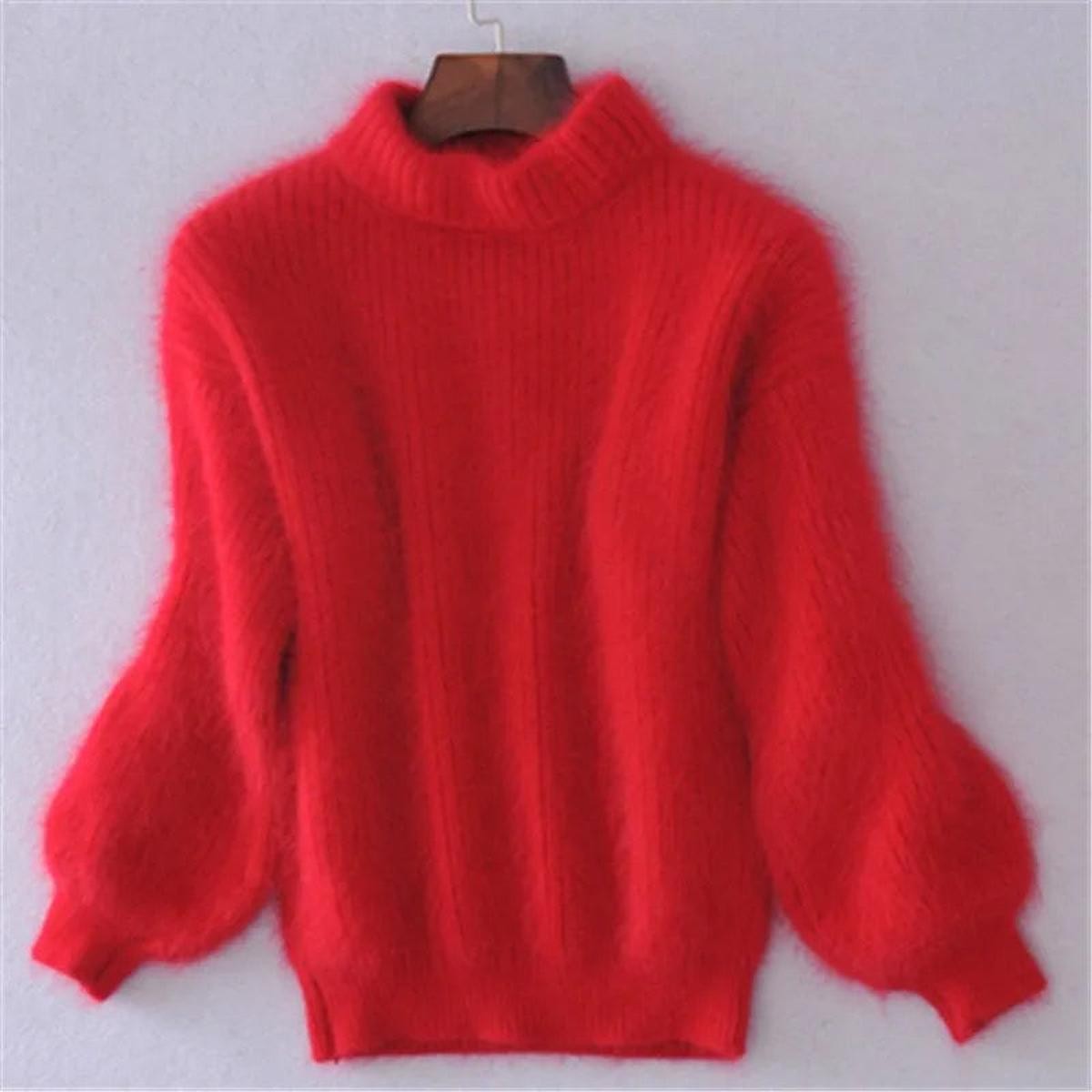 Juliet | Women's Soft High-Neck Sweater for Winter