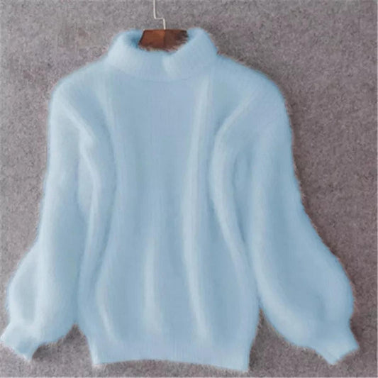 Juliet | Women's Soft High-Neck Sweater for Winter