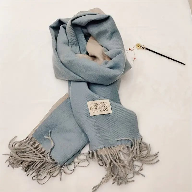 Juniper | Double-Sided Cashmere-Like Scarf photo
