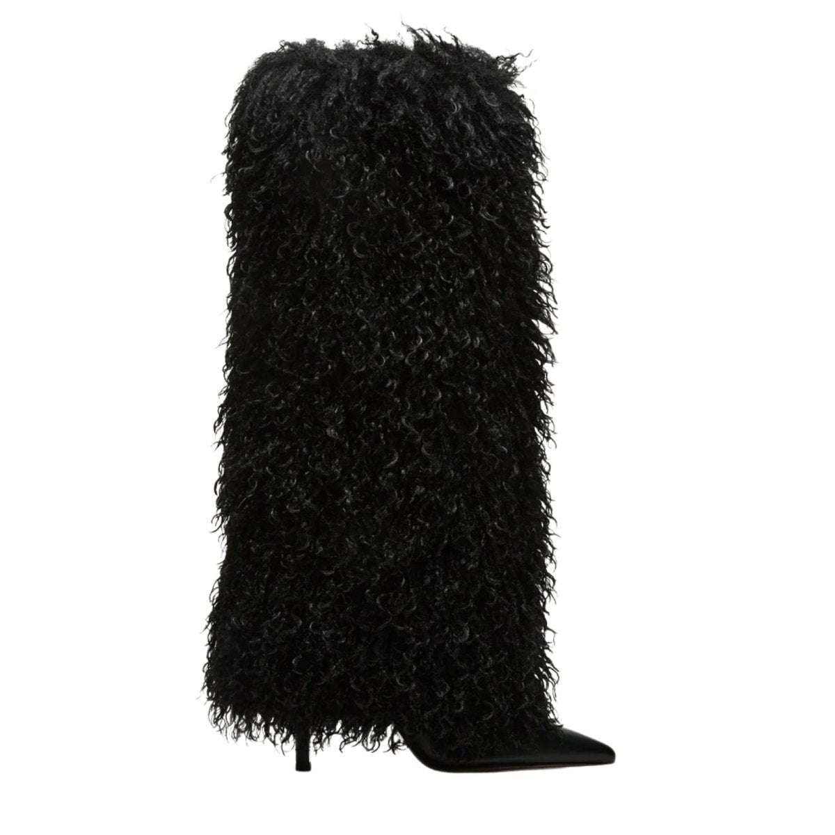 Katrijn | Shearling Knee-High Stiletto Boots photo