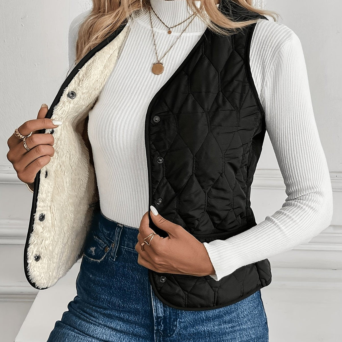 Selah | Women's Reversible Quilted Winter Vest