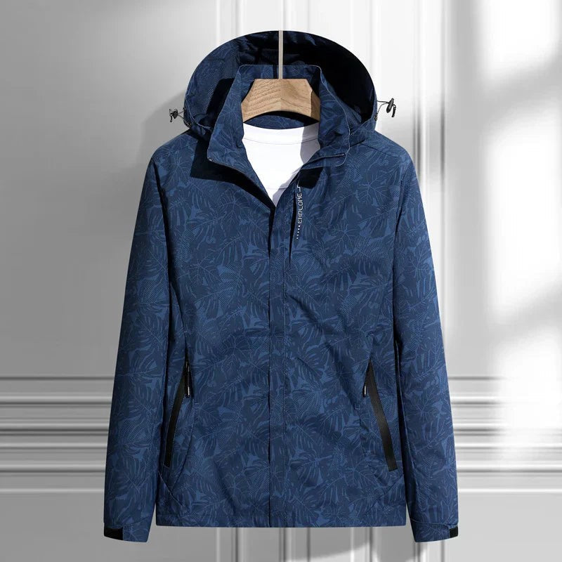 Liora | Floral Waterproof Hooded Jacket photo