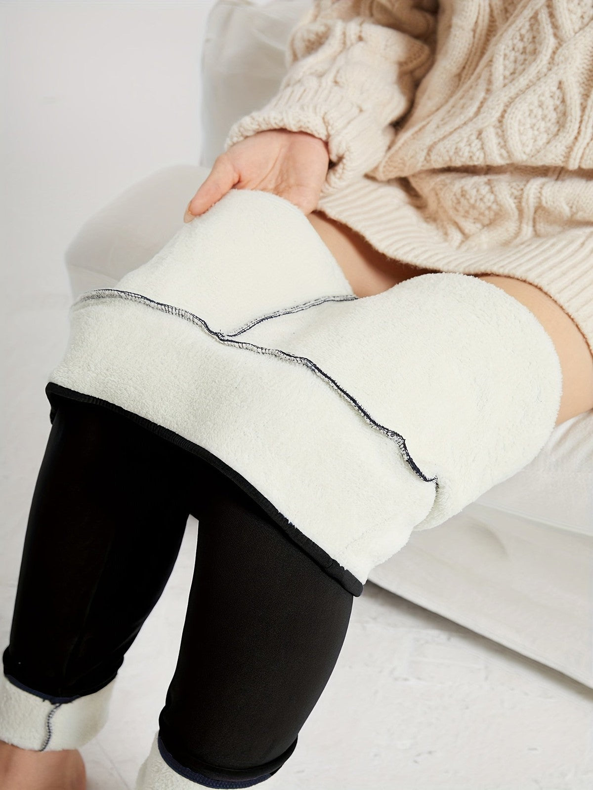 Lorna | Women's High-Waist Cozy Winter Leggings