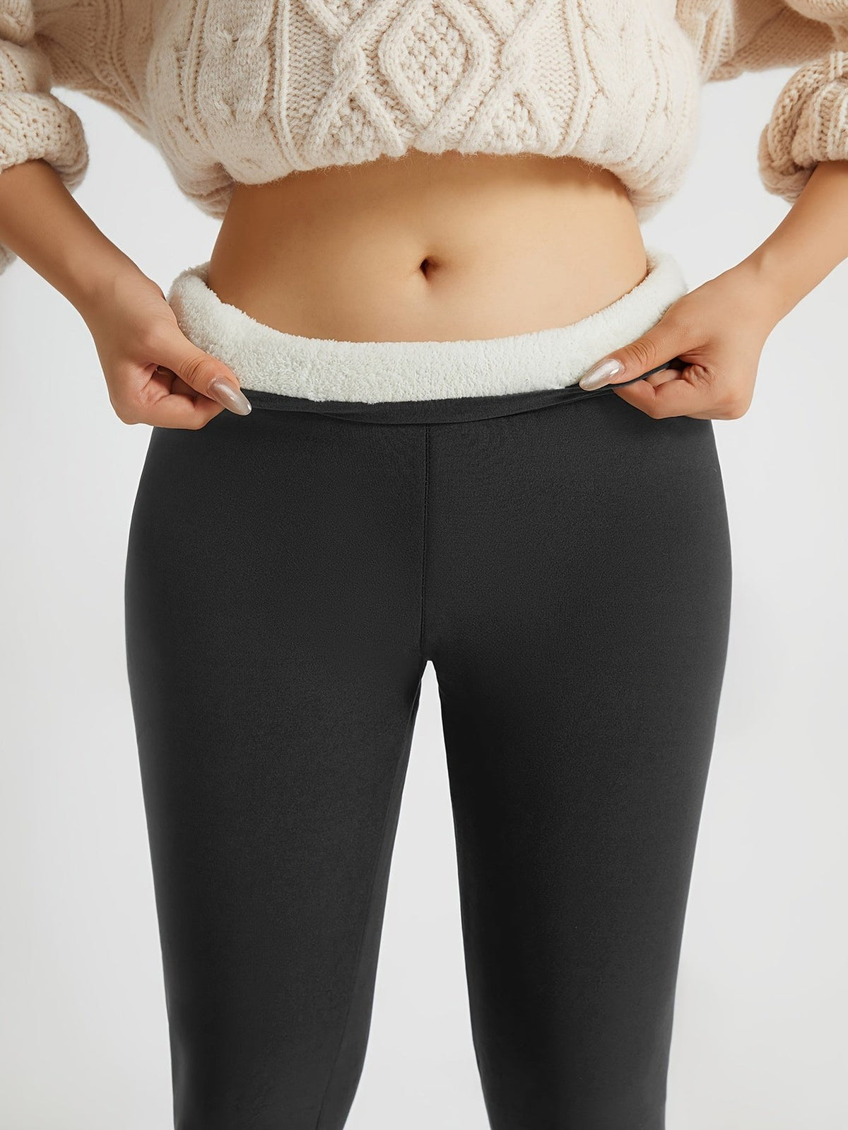 Lorna | Women's High-Waist Cozy Winter Leggings