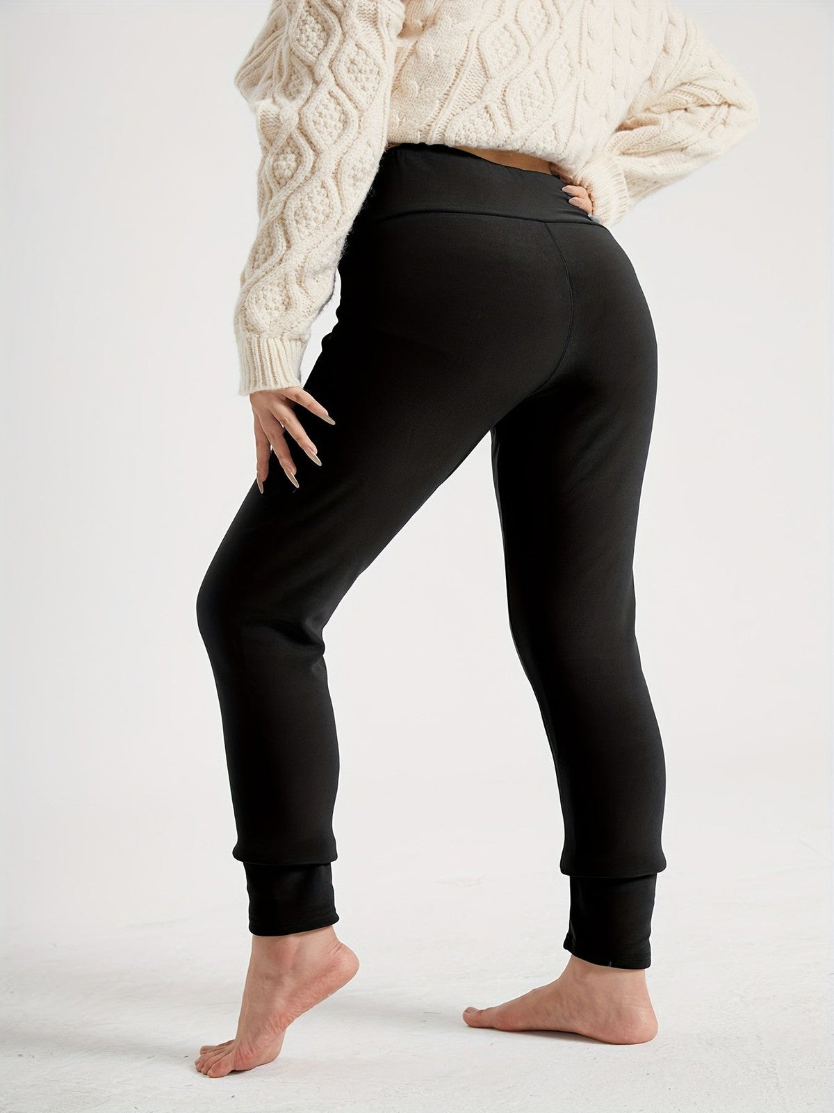 Lorna | Women's High-Waist Cozy Winter Leggings