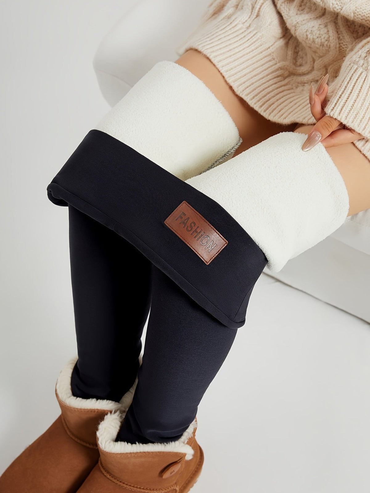 Lorna | Women's High-Waist Cozy Winter Leggings