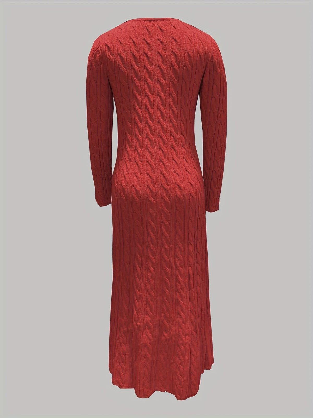 Branwell | Women's Cable-Knit Maxi Dress
