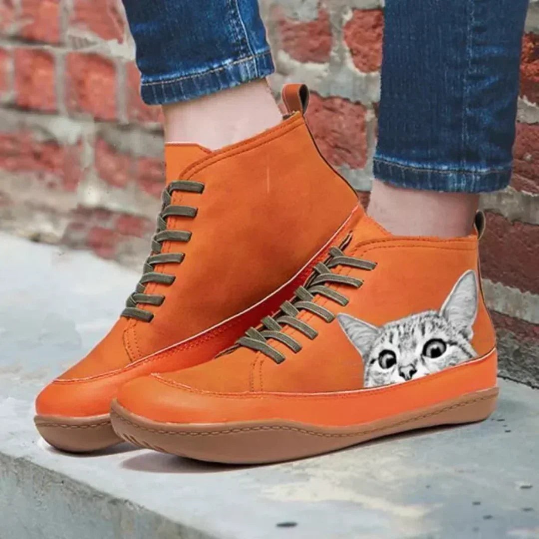 Luna | Women's The Purrfect Boots for Cat Lovers
