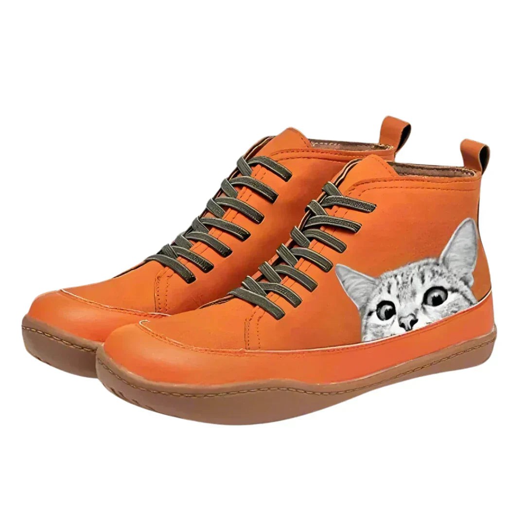 Luna | Women's The Purrfect Boots for Cat Lovers