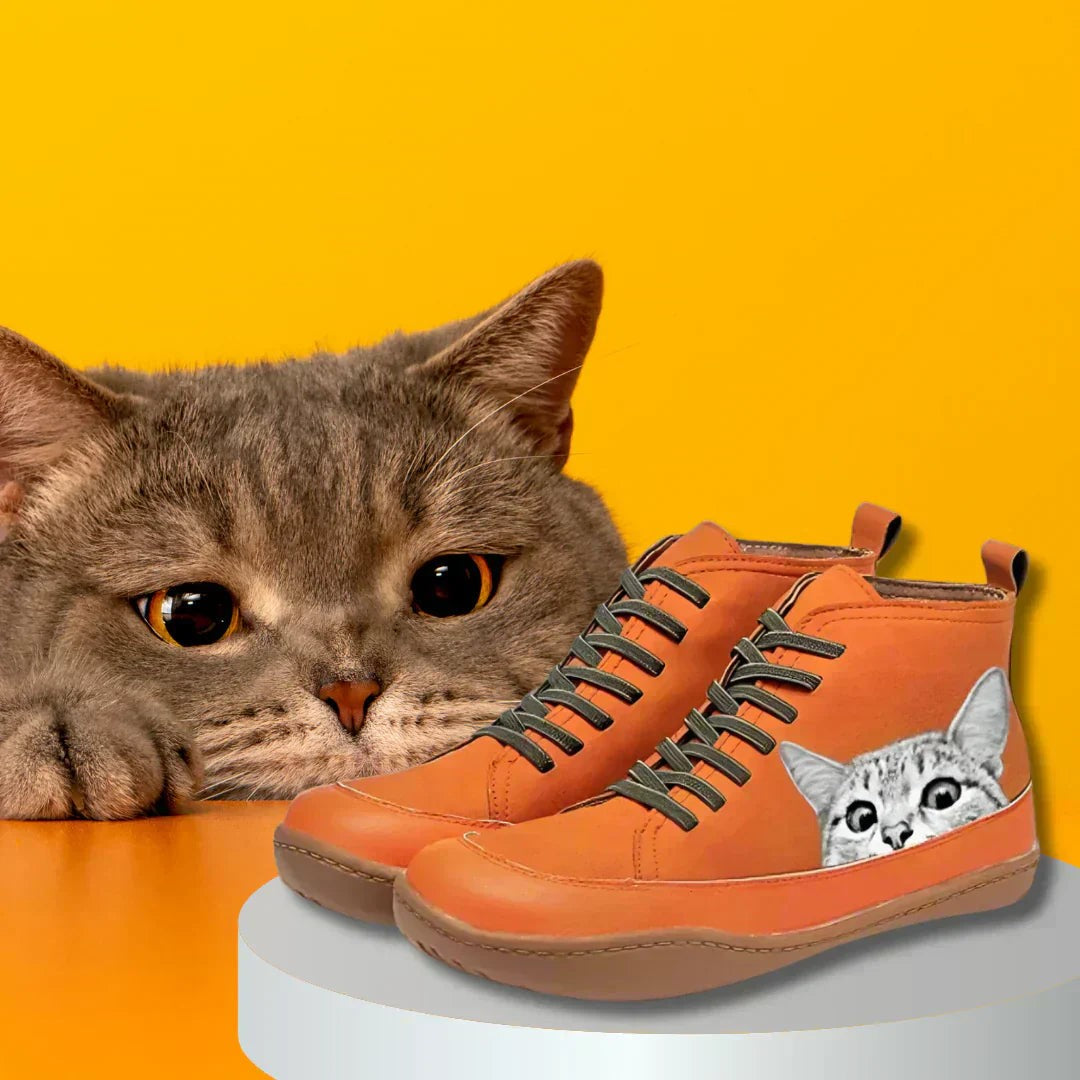 Luna | Women's The Purrfect Boots for Cat Lovers