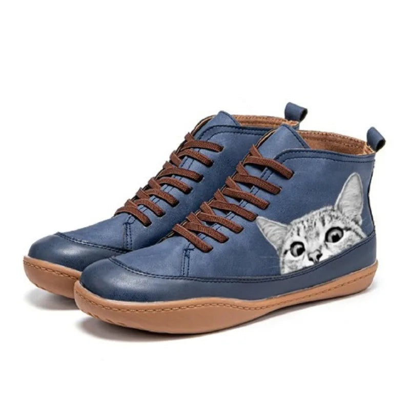 Luna | Women's The Purrfect Boots for Cat Lovers