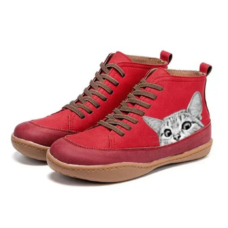 Luna | Women's The Purrfect Boots for Cat Lovers