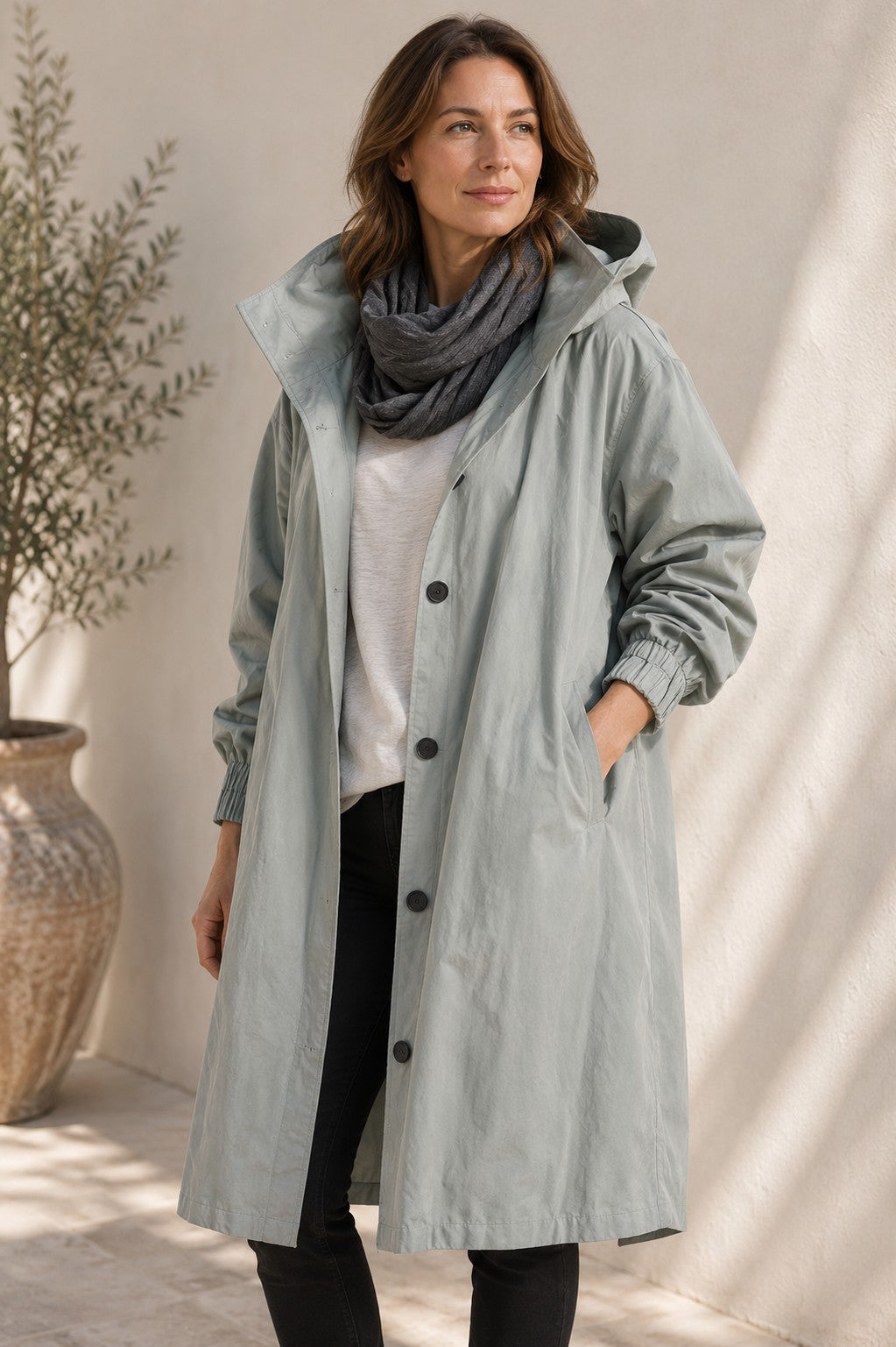 Maribel | Women's Waterproof Hooded Rain Jacket photo