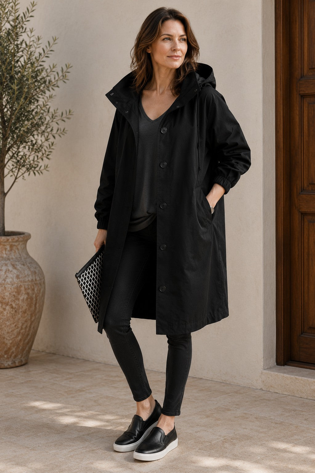 Maribel | Women's Waterproof Hooded Rain Jacket photo