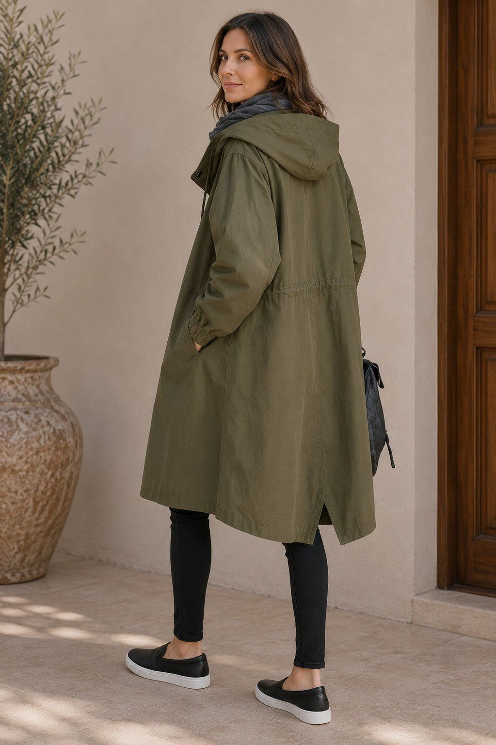 Maribel | Women's Waterproof Hooded Rain Jacket photo