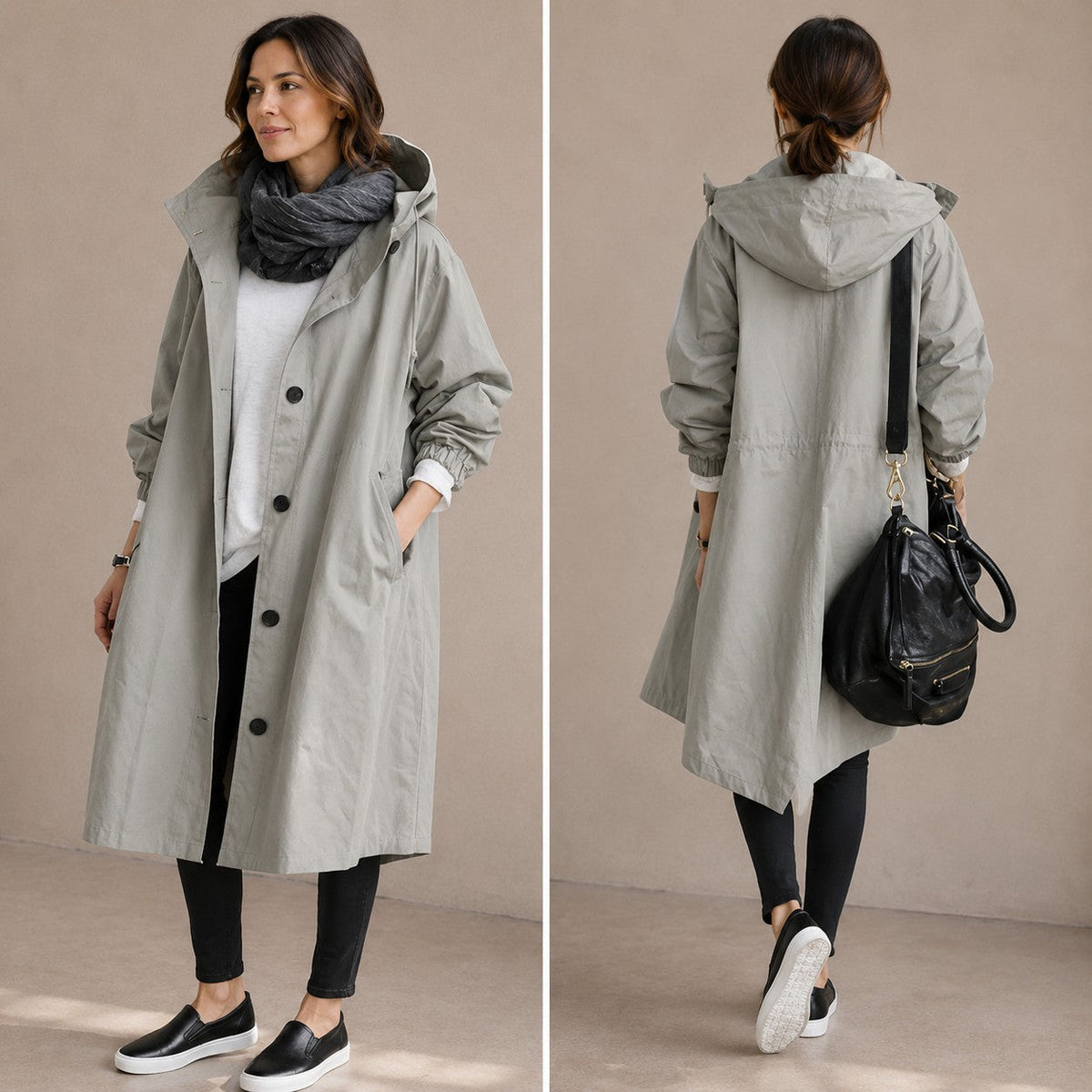 Maribel | Women's Waterproof Hooded Rain Jacket photo