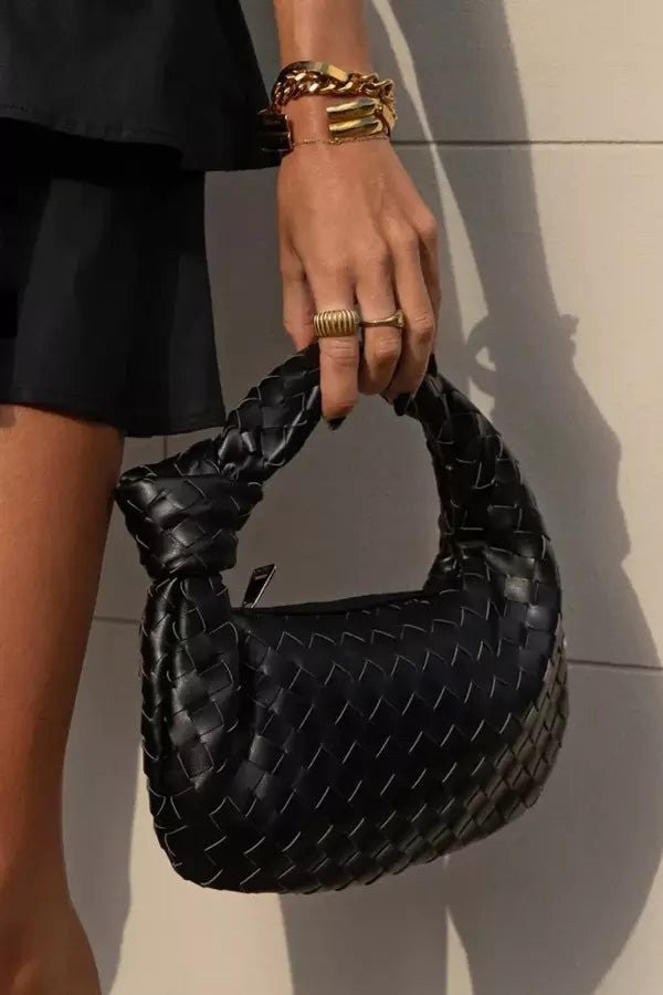 Marijke | Woven Mini Shoulder Bag photo