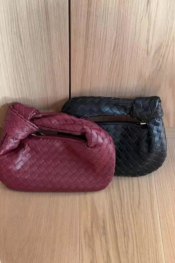 Marijke | Woven Mini Shoulder Bag photo