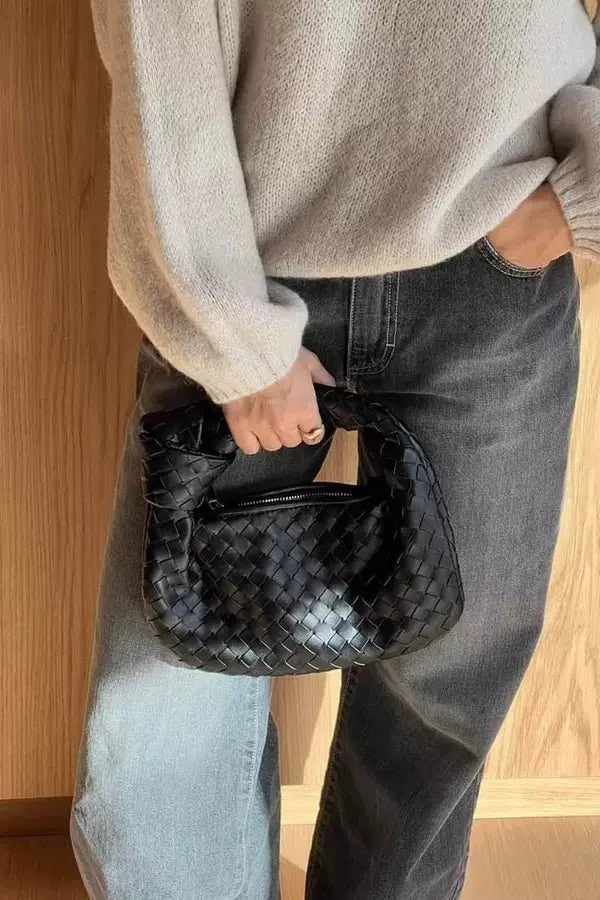 Marijke | Woven Mini Shoulder Bag photo
