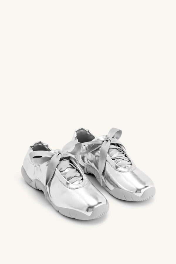 Marit | Ballet-Inspired Vegan Leather Sneakers photo