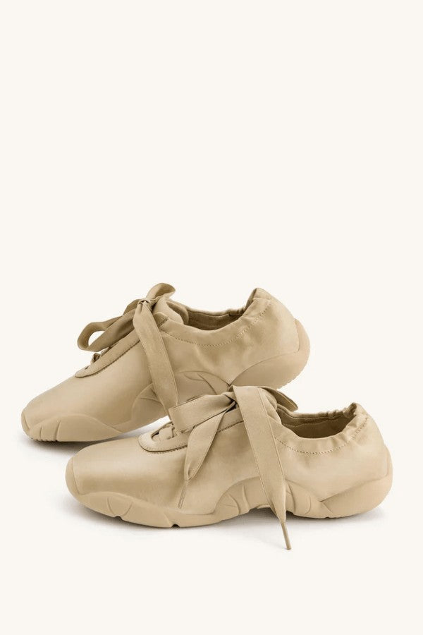 Marit | Ballet-Inspired Vegan Leather Sneakers photo