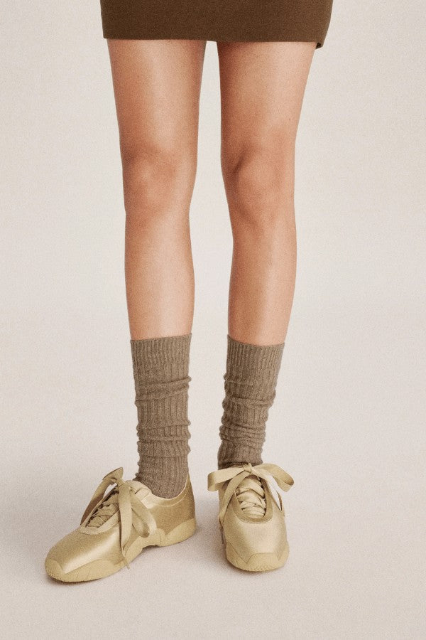 Marit | Ballet-Inspired Vegan Leather Sneakers photo