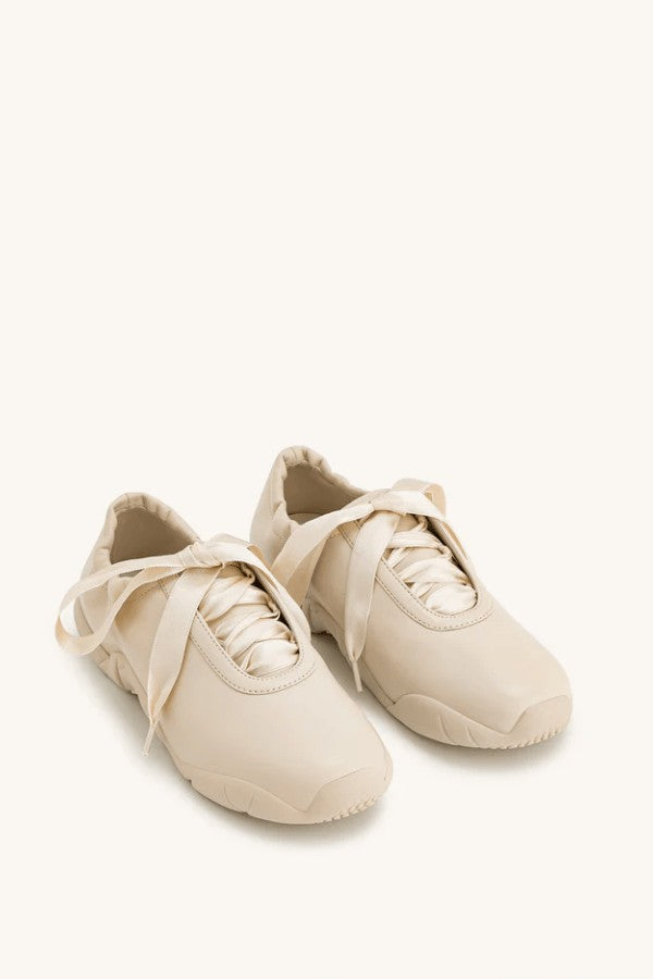 Marit | Ballet-Inspired Vegan Leather Sneakers photo