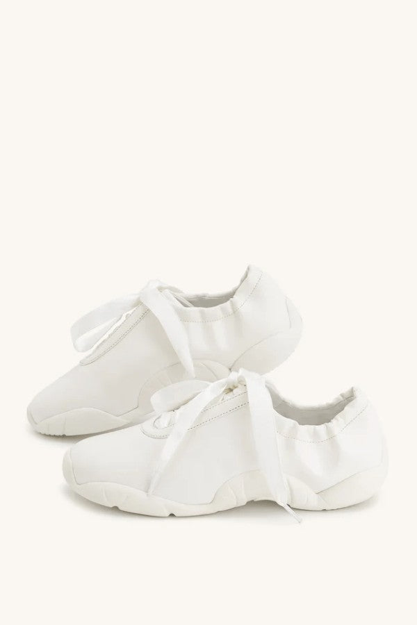 Marit | Ballet-Inspired Vegan Leather Sneakers photo