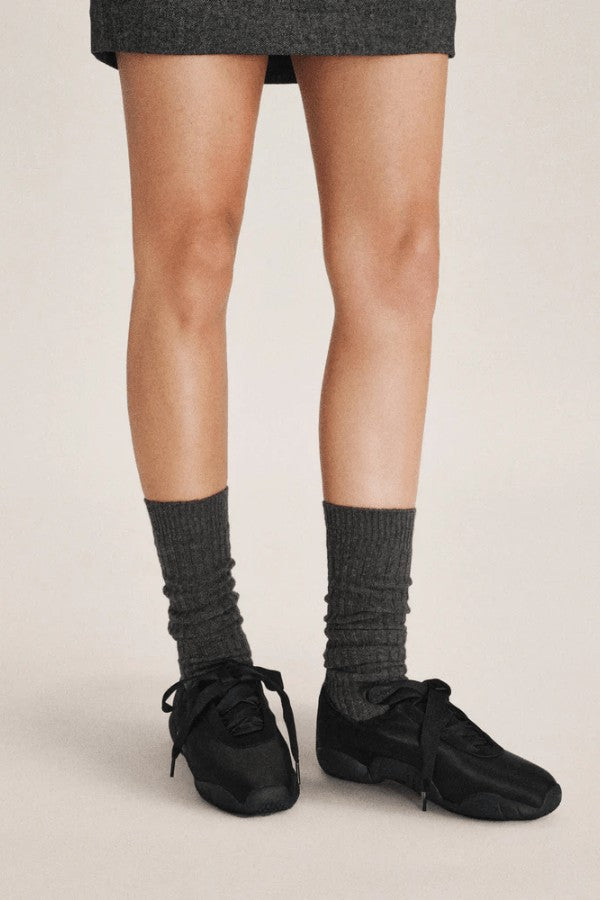 Marit | Ballet-Inspired Vegan Leather Sneakers photo
