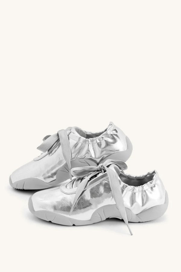Marit | Ballet-Inspired Vegan Leather Sneakers photo