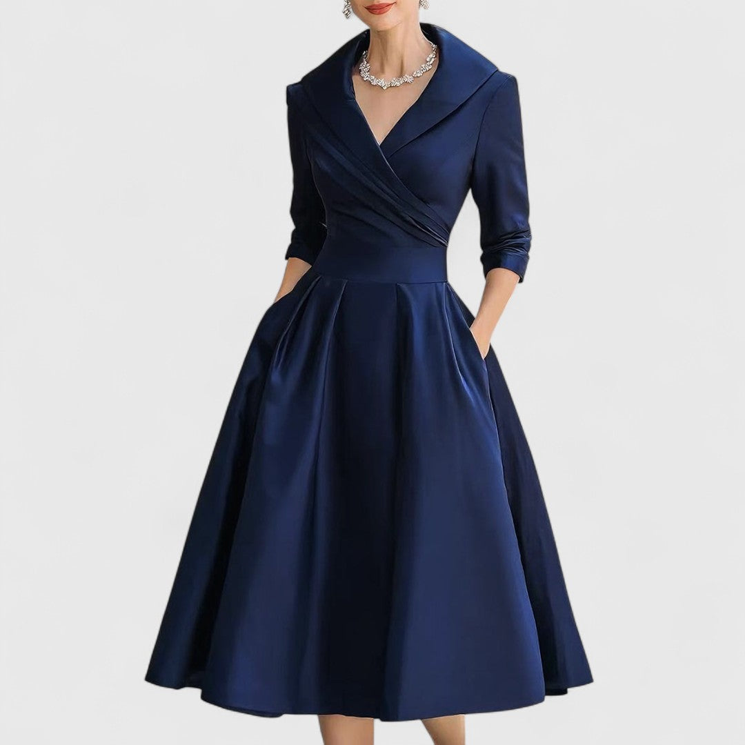 Rowena Quinn | Elegant Midi Dress
