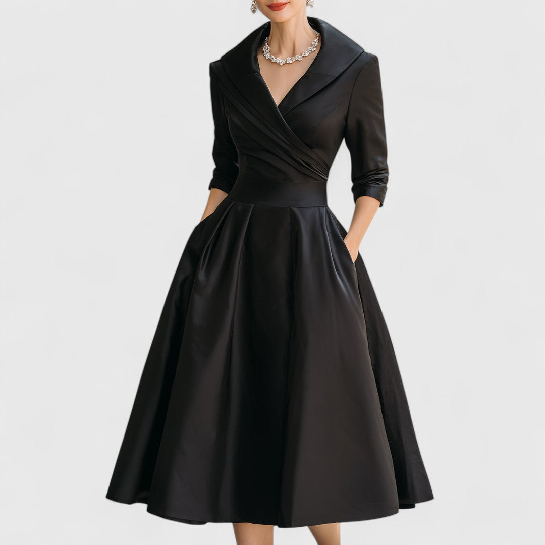 Rowena Quinn | Elegant Midi Dress