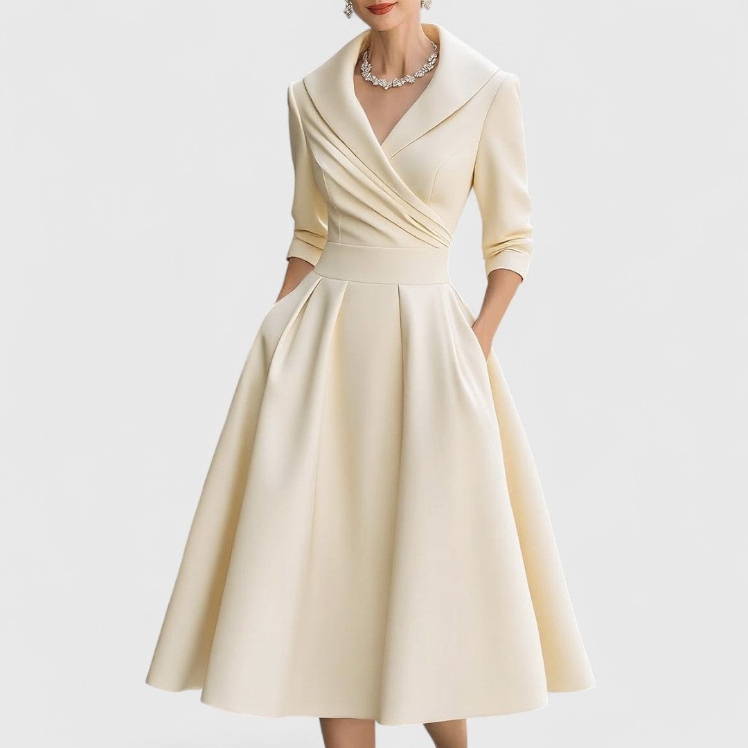 Rowena Quinn | Elegant Midi Dress