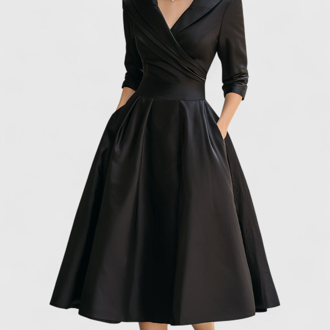 Rowena Quinn | Elegant Midi Dress