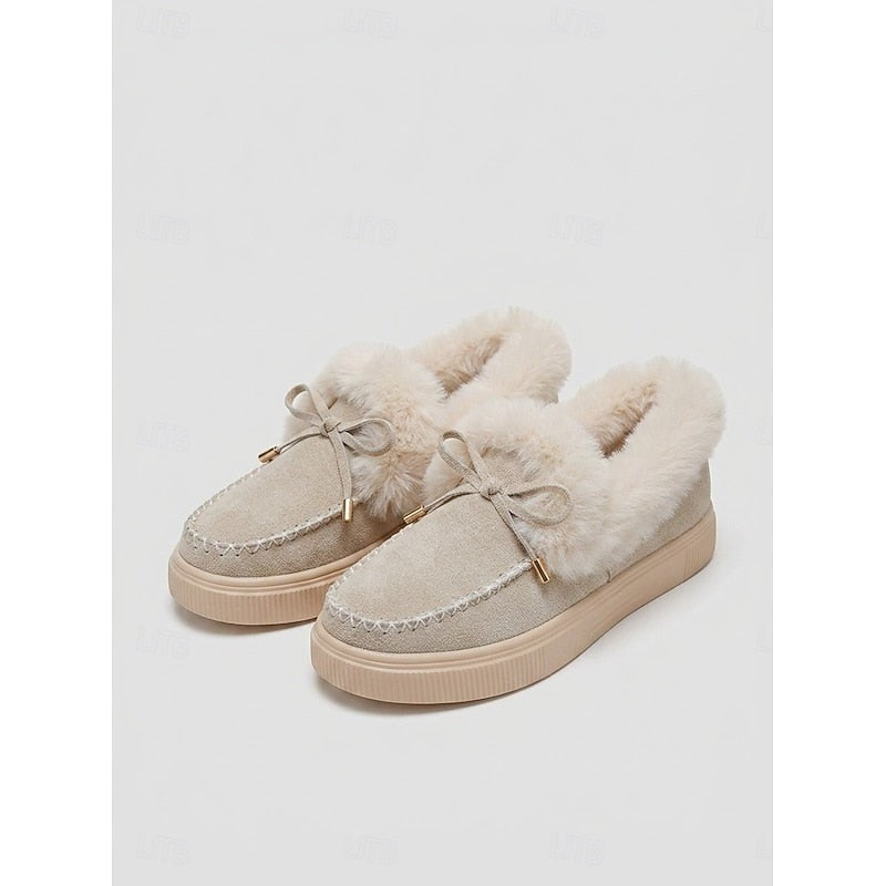 Marnelle | Women's Cozy Fur-Lined Moccasins