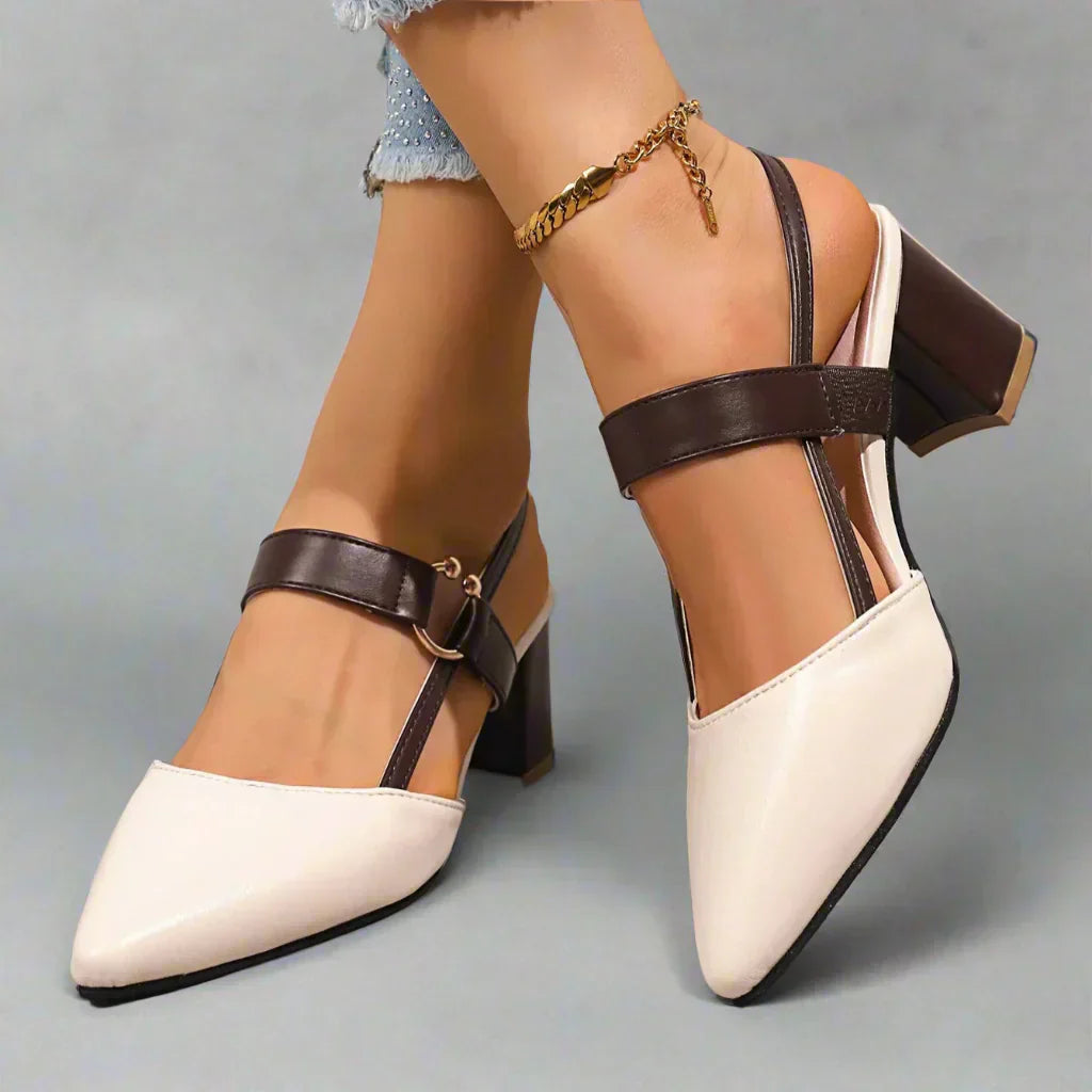 Mireille | Streamlined Block Heels