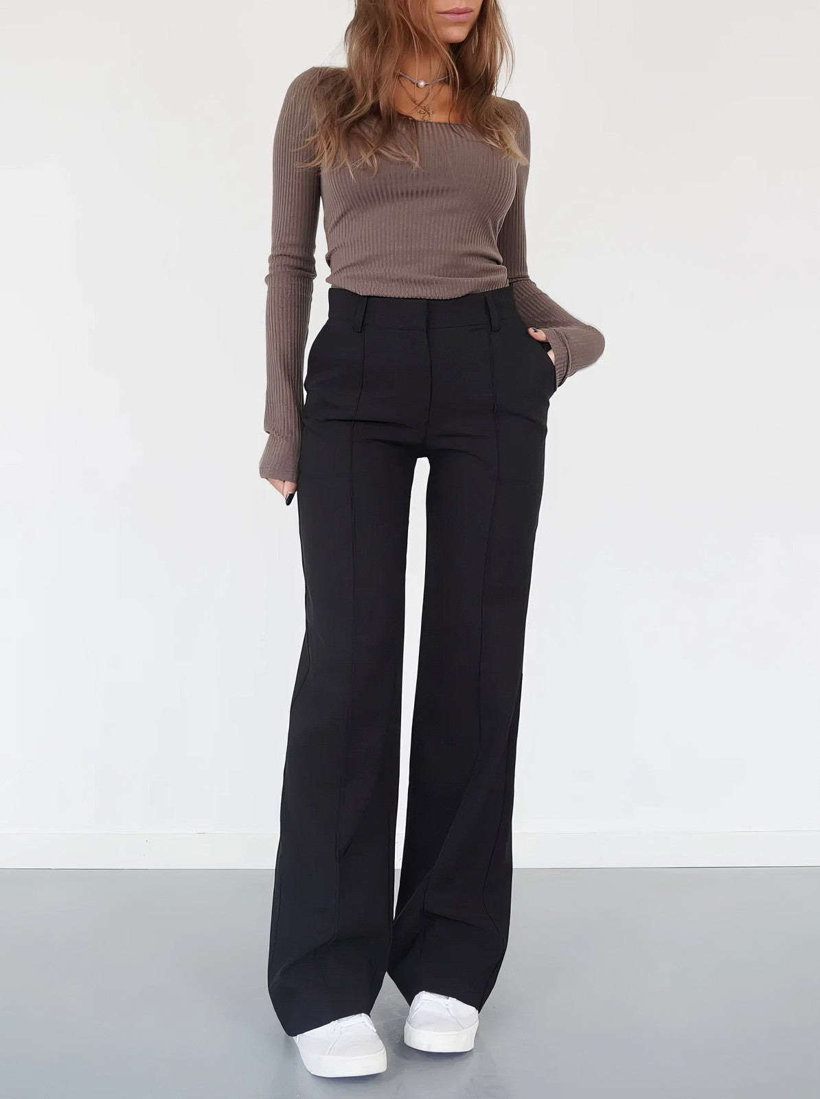 Ophelia | Measured Flared Pants for Women photo